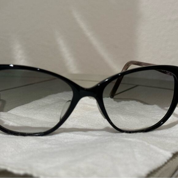 Jean Lafont Paris‎ Cat Eye Sunglasses, Classic Black Frame, Luxury Eyewear - Picture 5 of 9